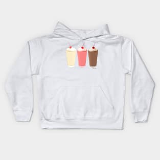 Milkshake Foodies Kids Hoodie